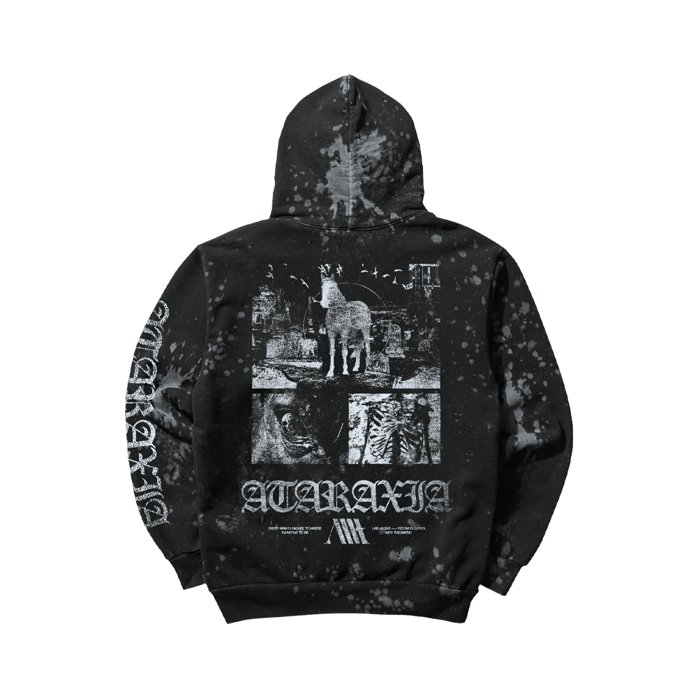 Custom Ataraxia Splatter Dye Hoodie