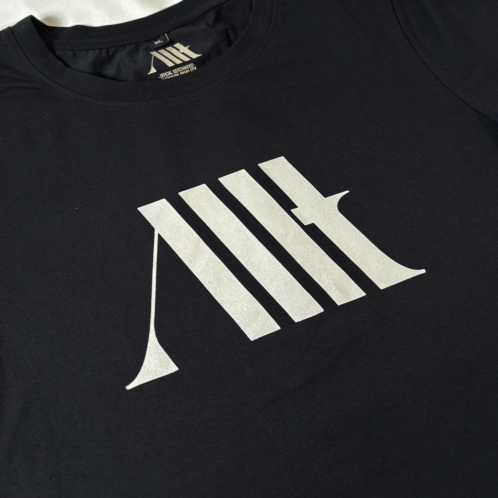 Rose Cropped Tee - Black