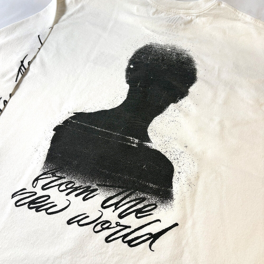 From The New World Longsleeve - White