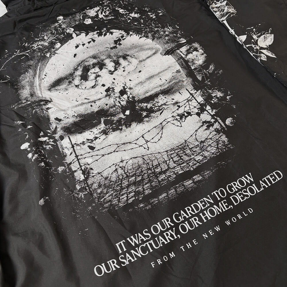 From The New World Windbreaker - Black